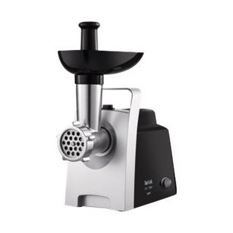 Picadora de carne TEFAL | NE1088 | Acero inoxidable/negro | 300 W | Velocidad: 1 | Capacidad (kg/min) 1,7