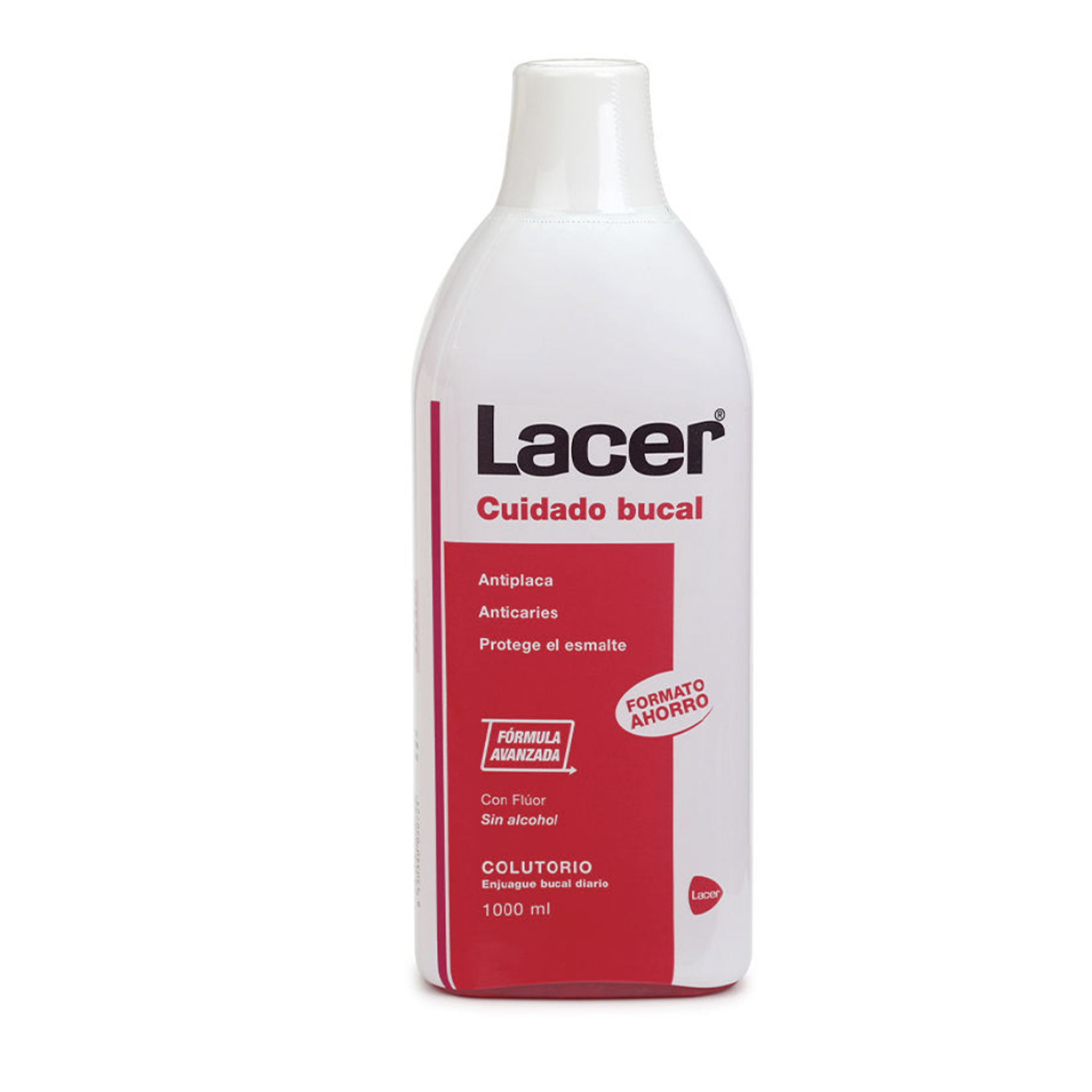 Lacer Colutorio Enjuague Bucal – Protección Diaria Contra Placa, Caries y Mal Aliento