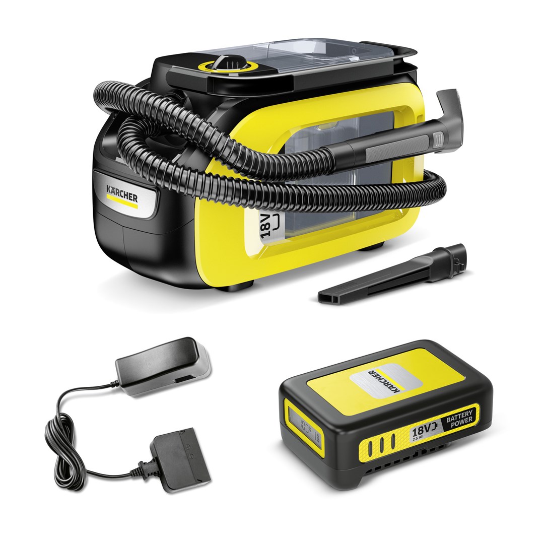 Aspiradora de lavado inalámbrica KARCHER SE 3-18 Compact Set