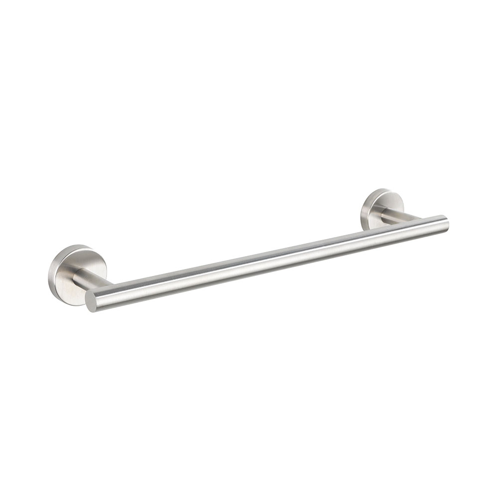 Wenko Toallero de Pared Uno Bosio Acero INOX, Acero Inoxidable, 60 x 5.5 x 7 cm, Mate