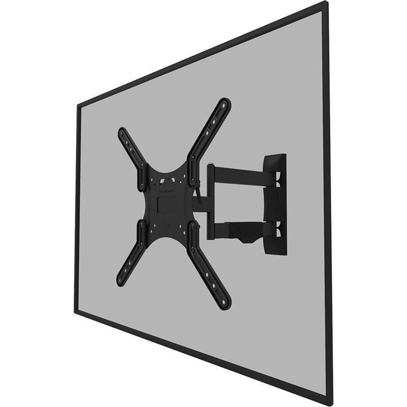Nivel de neomounts-550 WL40-550BL14 Muro de montaje de TV de movimiento completo, 32-55 pulgadas, máximo de 35 kg, negro