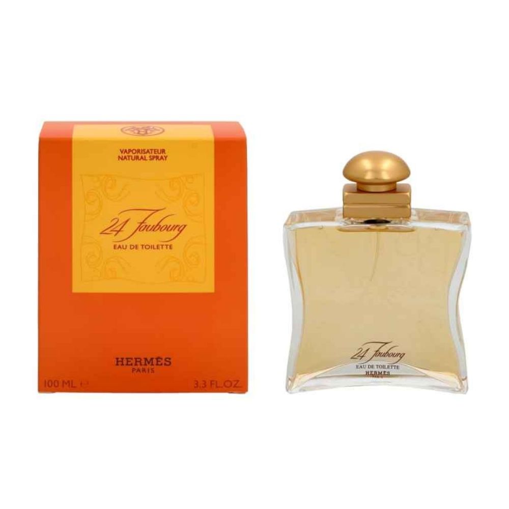 Hermès 24 Faubourg Eau de Toilette Mujer 100 ml | Colonia para mujer.  Lujo Atemporal, Flores Blancas Radiantes y Ámbar Dorado ☀️🌸✨