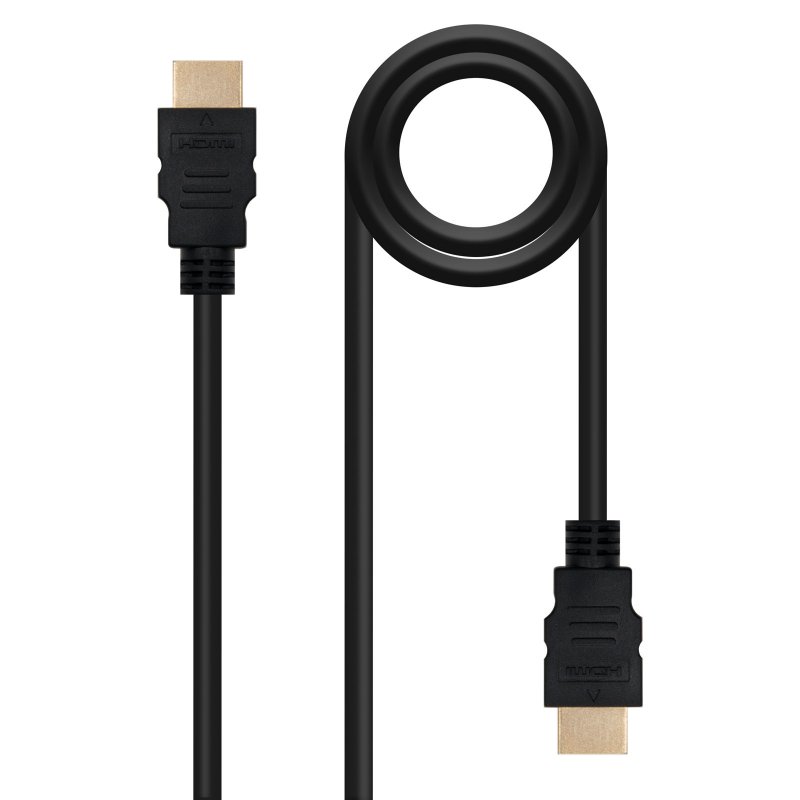 Nanocable high speed hdmi cable with ethernet v1.4 male/male 3m black