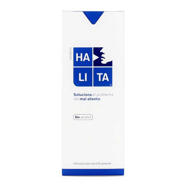 Halita Enjuague Bucal 500ml para Control de Halitosis Oral y Tratamiento Completo para Mal Aliento