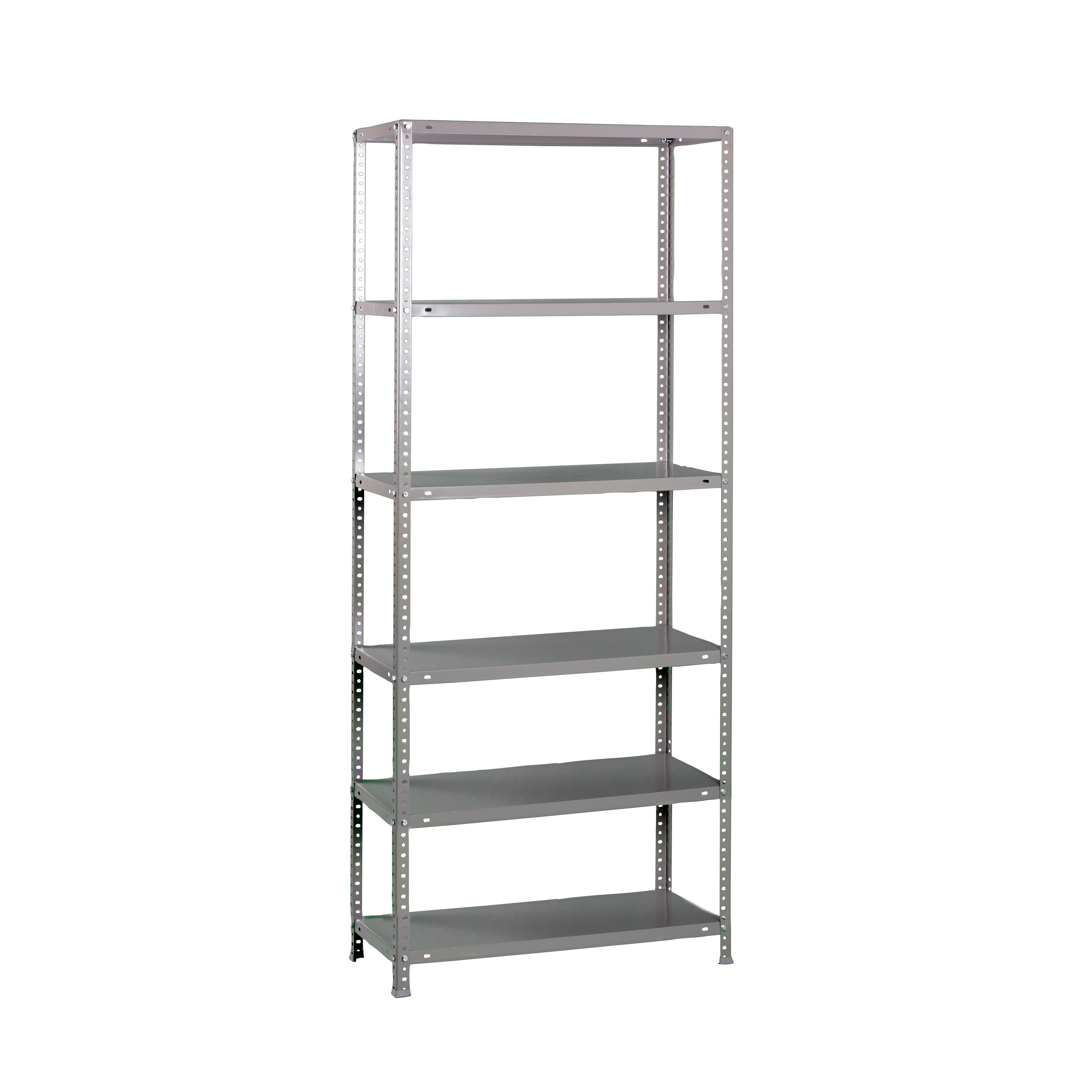 SimonRack Estanteria Metalica Almacenaje de Acero, 2000x900x400 mm, 6 Baldas, Soporta 100 kg de Punto Flexión por balda, Galvanizado - Simon Classic