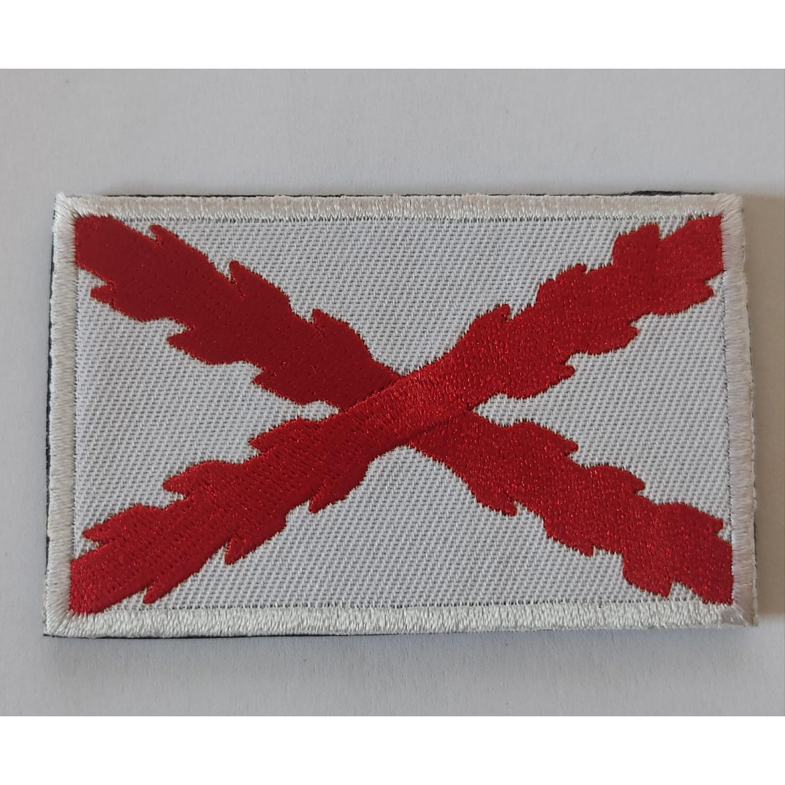 parches de tela bordado con velcro bandera ESPAÑA desierto