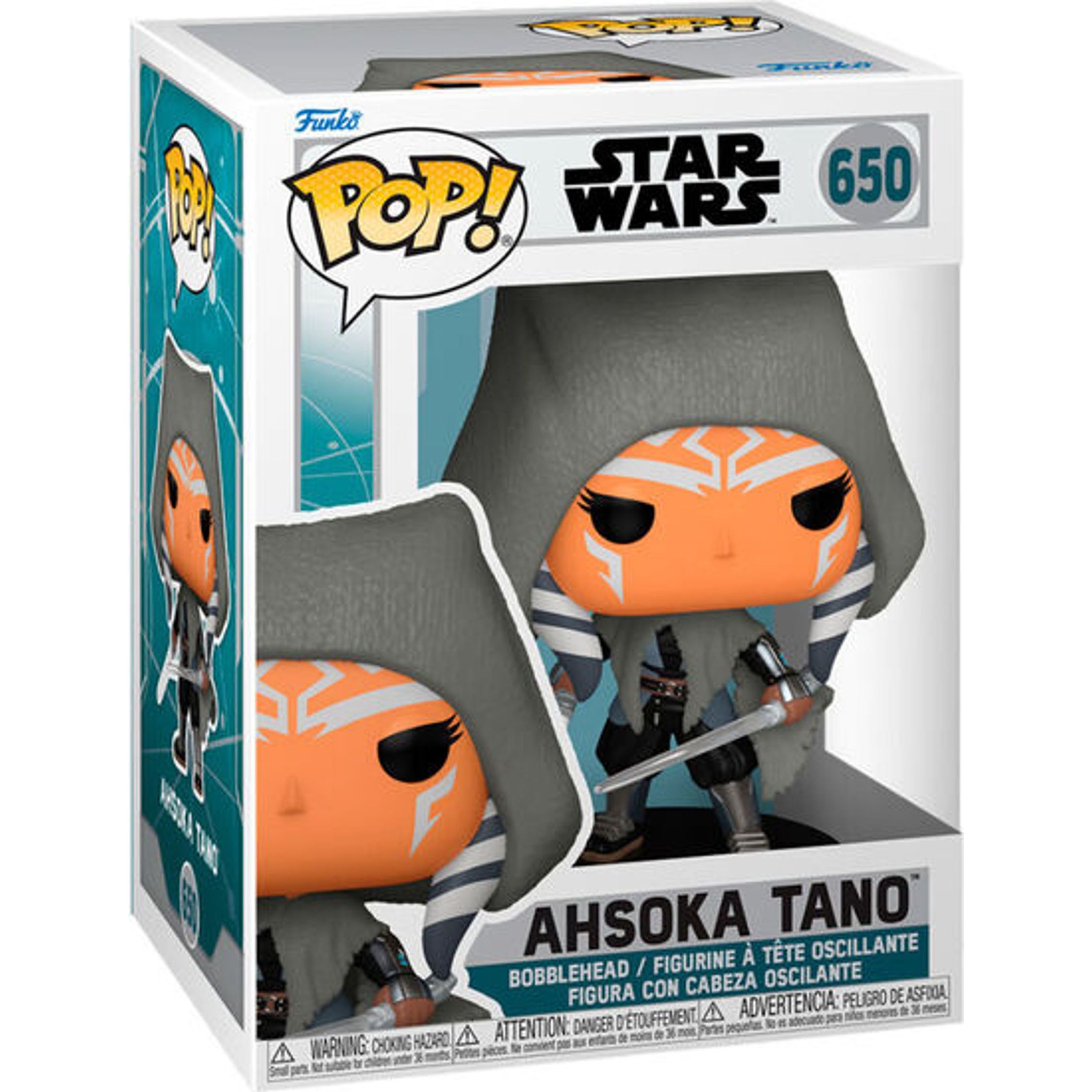 Funko - Figura Pop Star Wars Ahsoka Ahsoka Tano - Funko Pop Coleccionable De Edición Limitada - Funko Pop Diseño Detallado Y Realista - Funko Pop Ideal Para Regalo - Funko Pop Gran Variedad De Personajes
