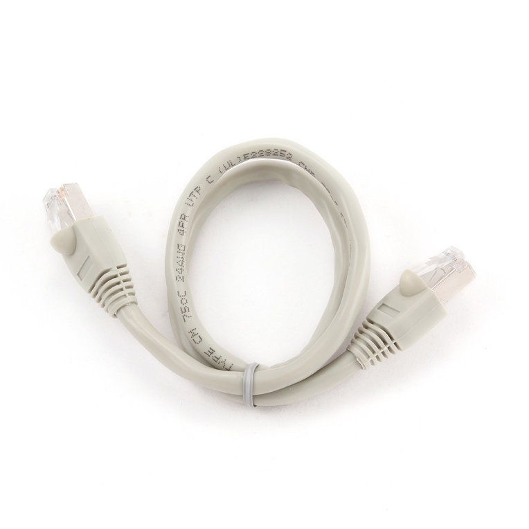 Cable de Red Gembird FTP Cat6 0,5m Gris - Alta Velocidad y Conexión Estable
