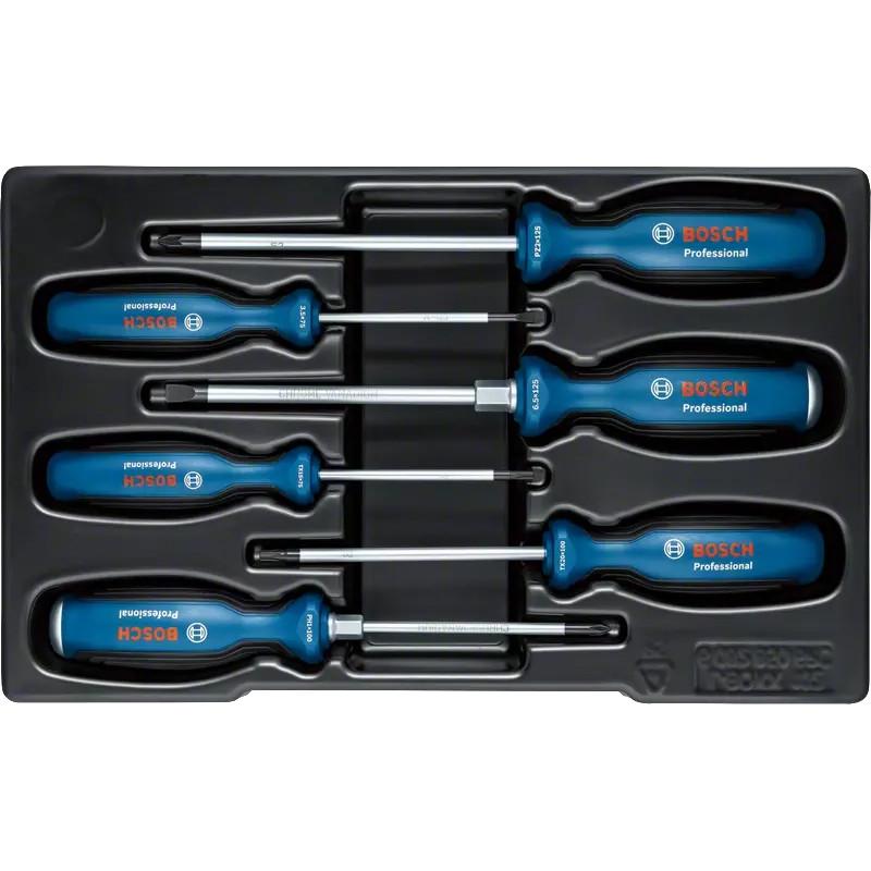 JUEGO DE DESTORNILLADORES SL, TX, PZ, PH 6 PIEZAS - B 1600A02CV3