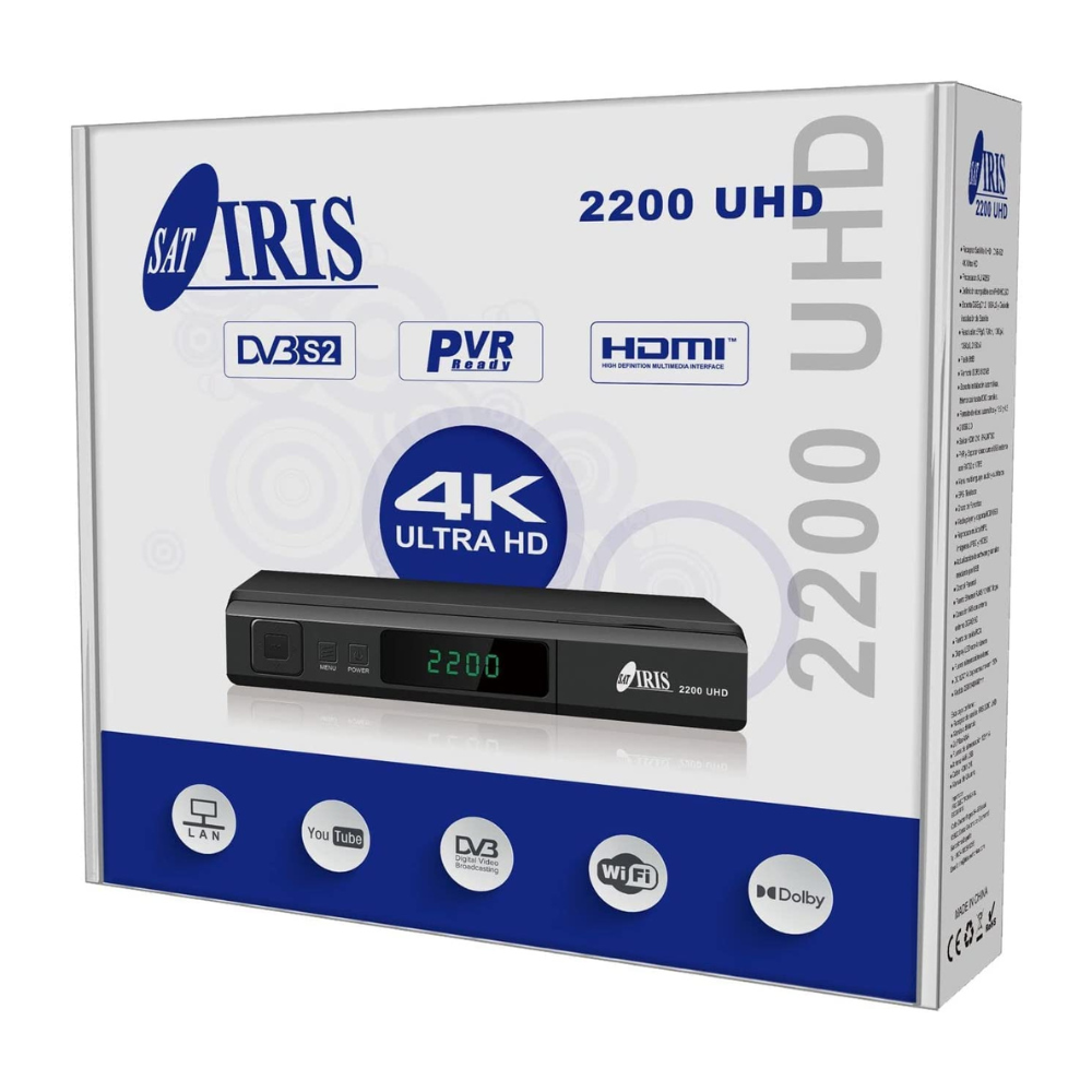 Receptor Satélite IRIS 2300 HD - BamBuy