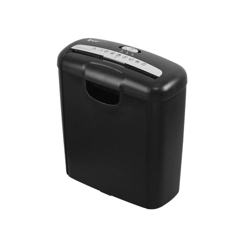 Trituradora de papel de corte en tiras Tracer Razor 2 10 L 70 dB P-2, Negro