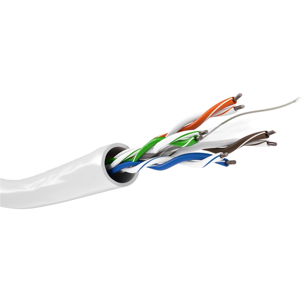 Goobay 94220 cable de red Blanco 305 m Cat6 U/UTP (UTP)