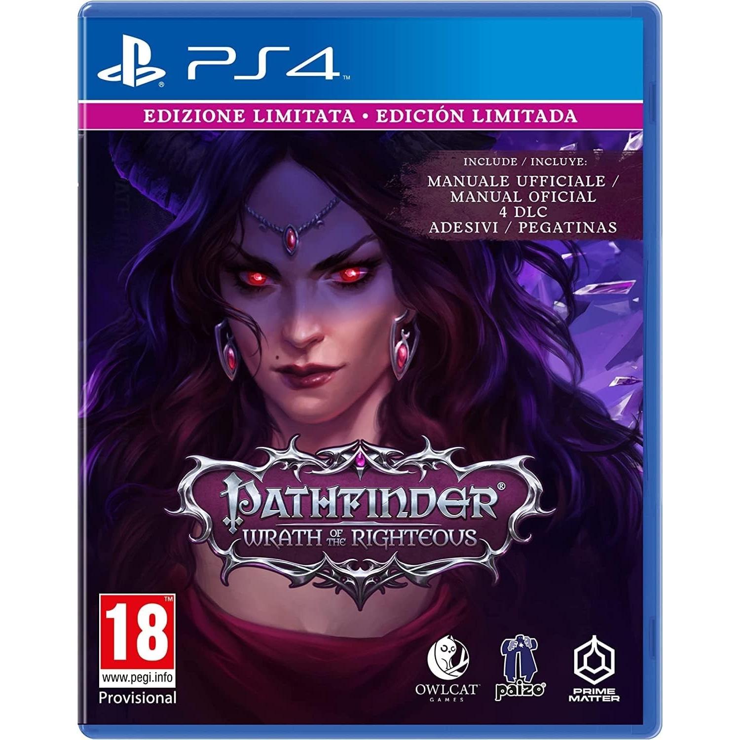Pathfinder: Wrath Of The Righteous -Edicion Limitada- Juego para Consola Sony PlayStation 4, PS4 [PAL ESPAÑA]