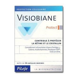 Pileje Visiobiane 30 cápsulas protege las funciones macular y cristalina