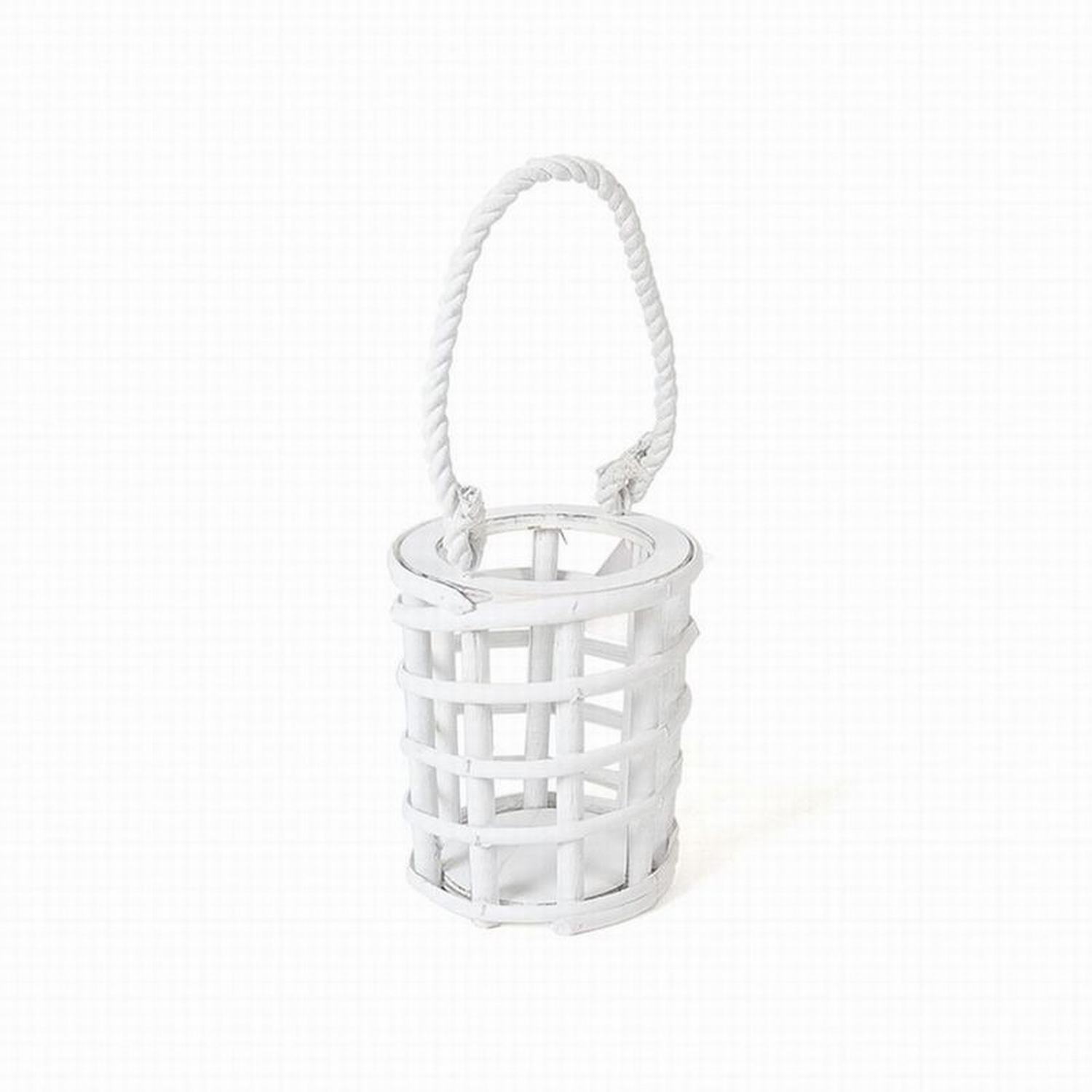 Portavelas Gerimport Redondo 13x10x14cm para Iluminación Exterior
