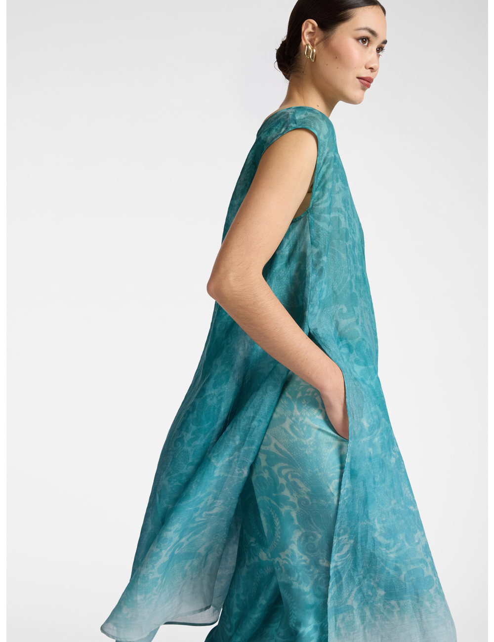 Elena Mirò - Blusa larga estampada