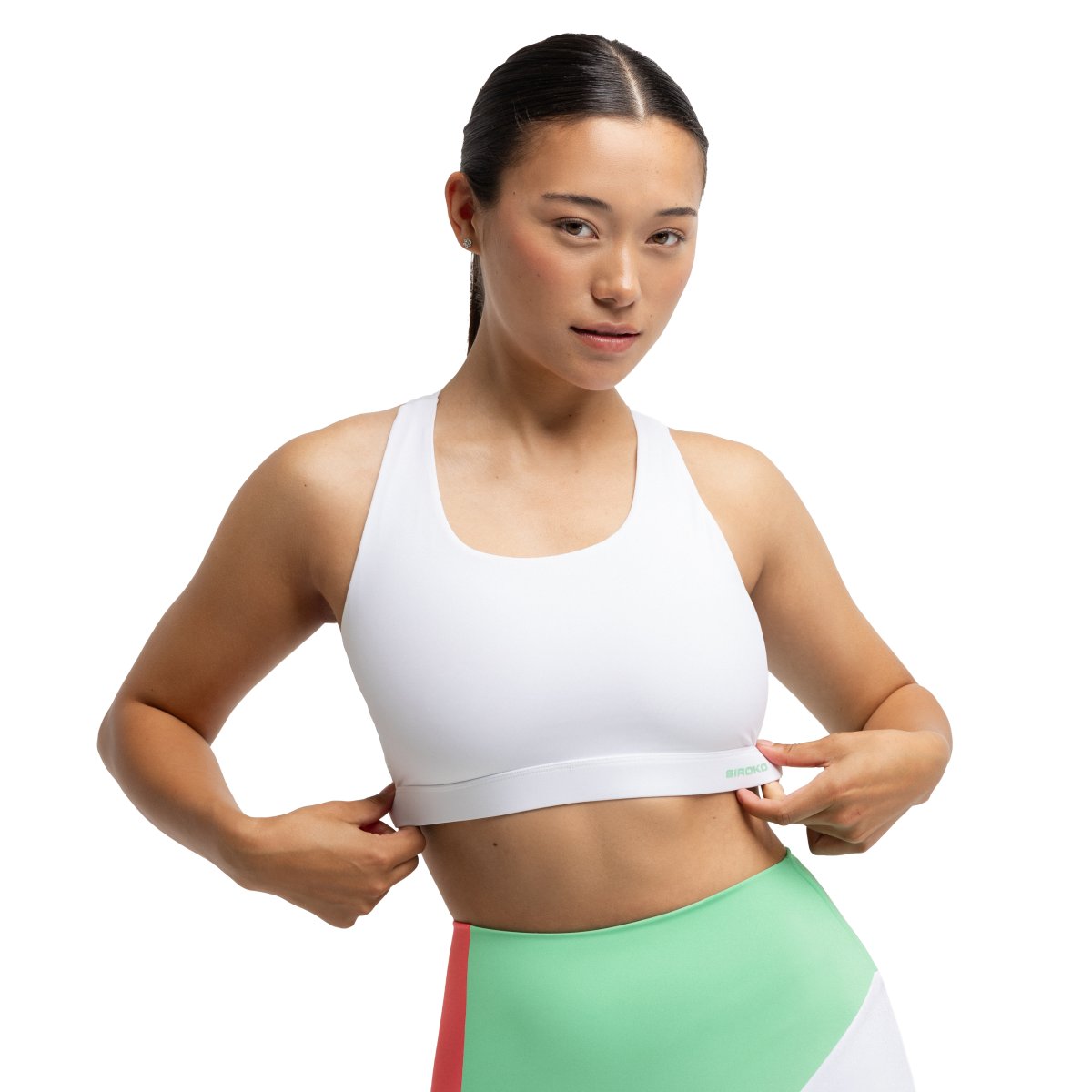 SIROKO - Top de pádel para mujer Siroko Krona Green_