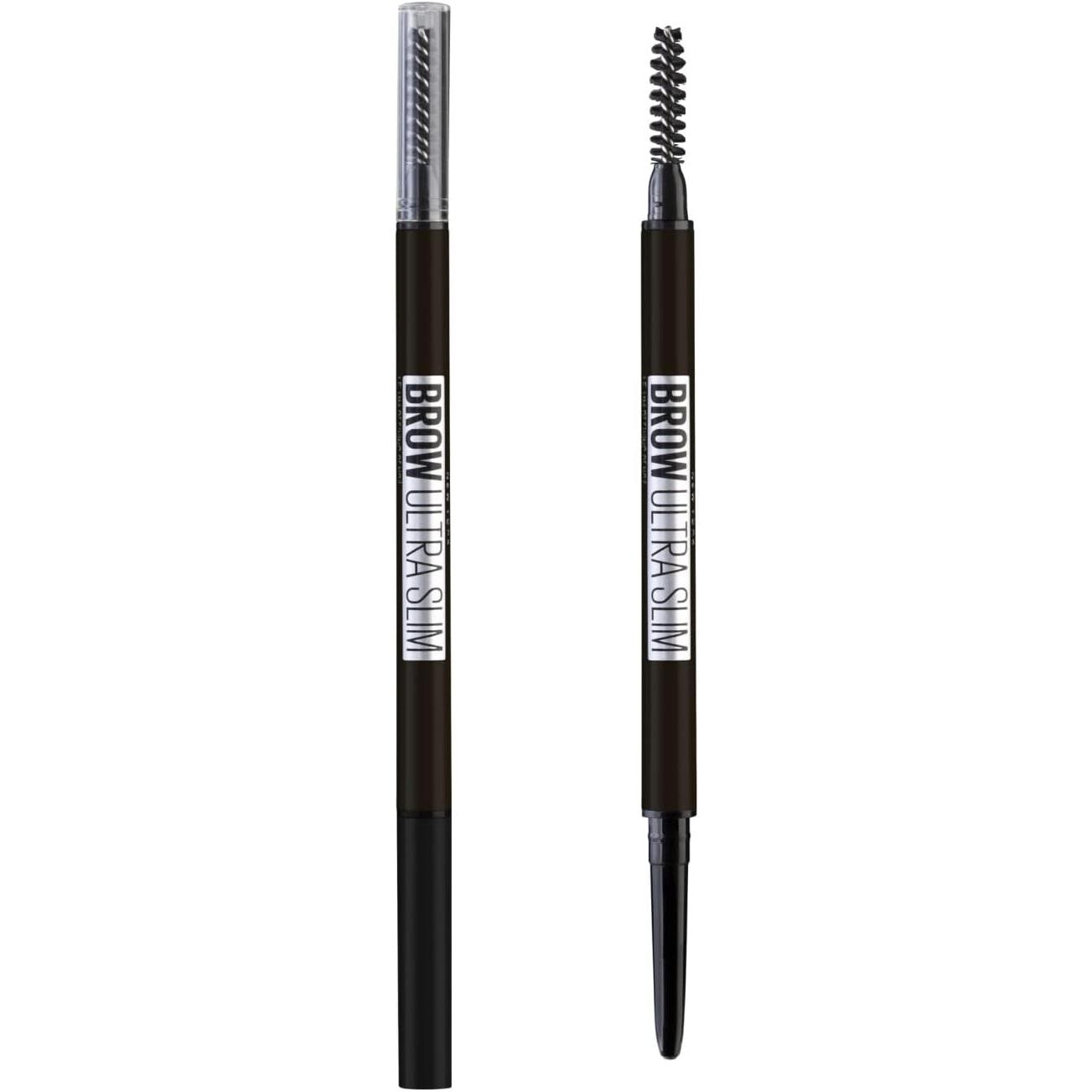 MAYBELLINE New York Brow Ultra Slim Automática Lápiz De Cejas Deep Brown 9g