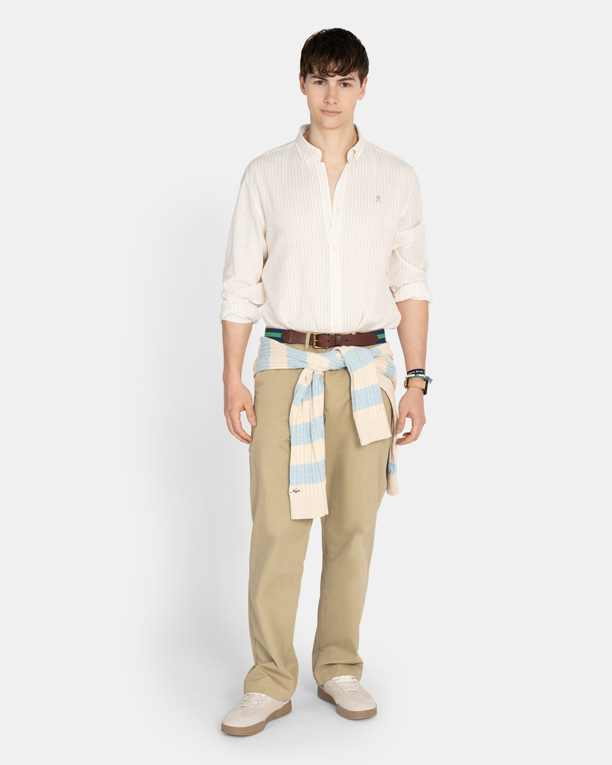 Harper & Neyer CAMISA STRIPED LINEN