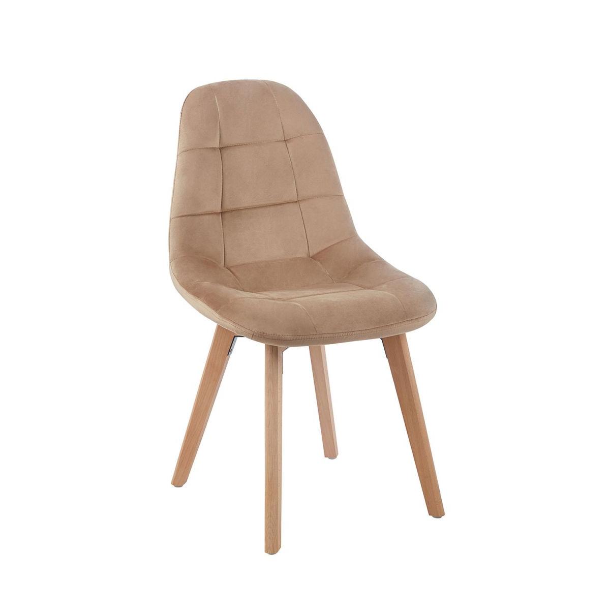 Regalos Miguel - Packs Sillas Comedor - Pack 6 Sillas Kelen Terciopelo - Champán