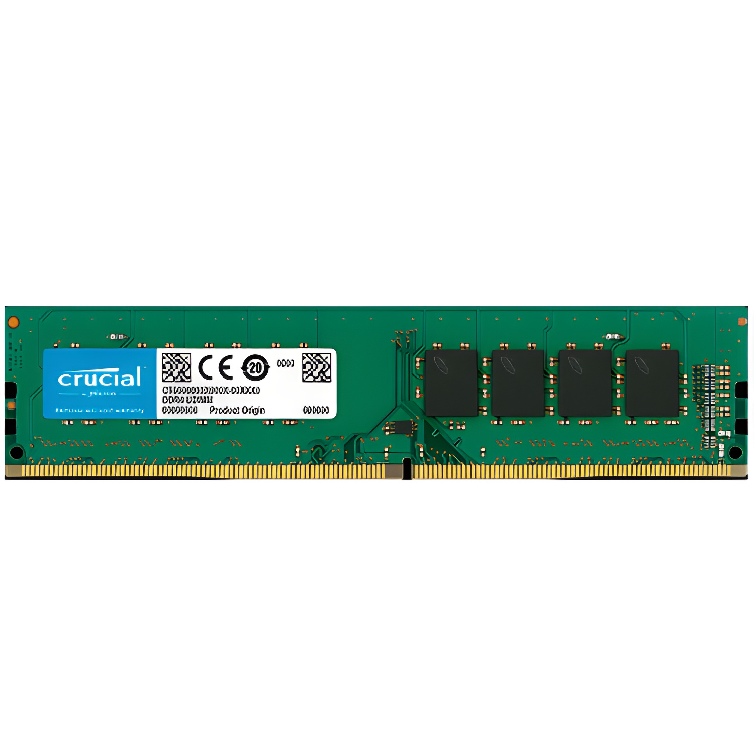 Crucial CT8G4DFS824A - Memoria RAM de 8 GB (DDR4, 2400 MT/s, PC4-19200, Single Rank x 8, DIMM, 288-Pin)