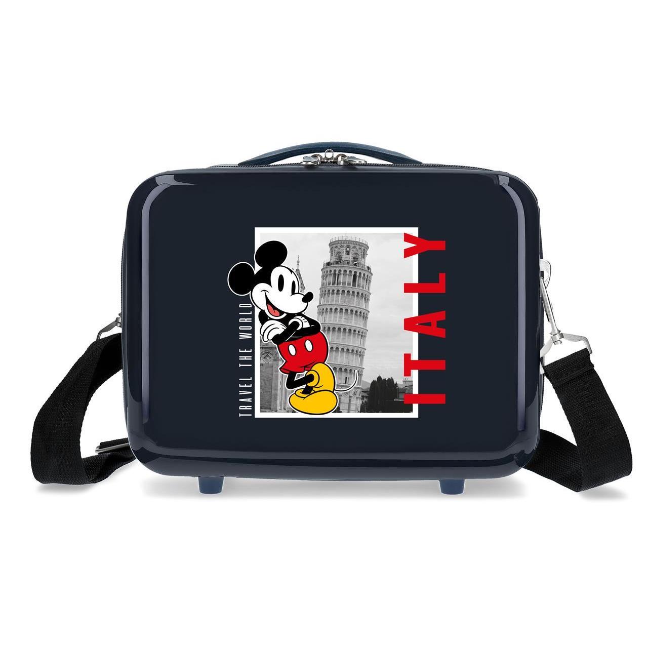 Disney Mickey Neceser De Viaje ABS Mickey Y Minnie Travel The World