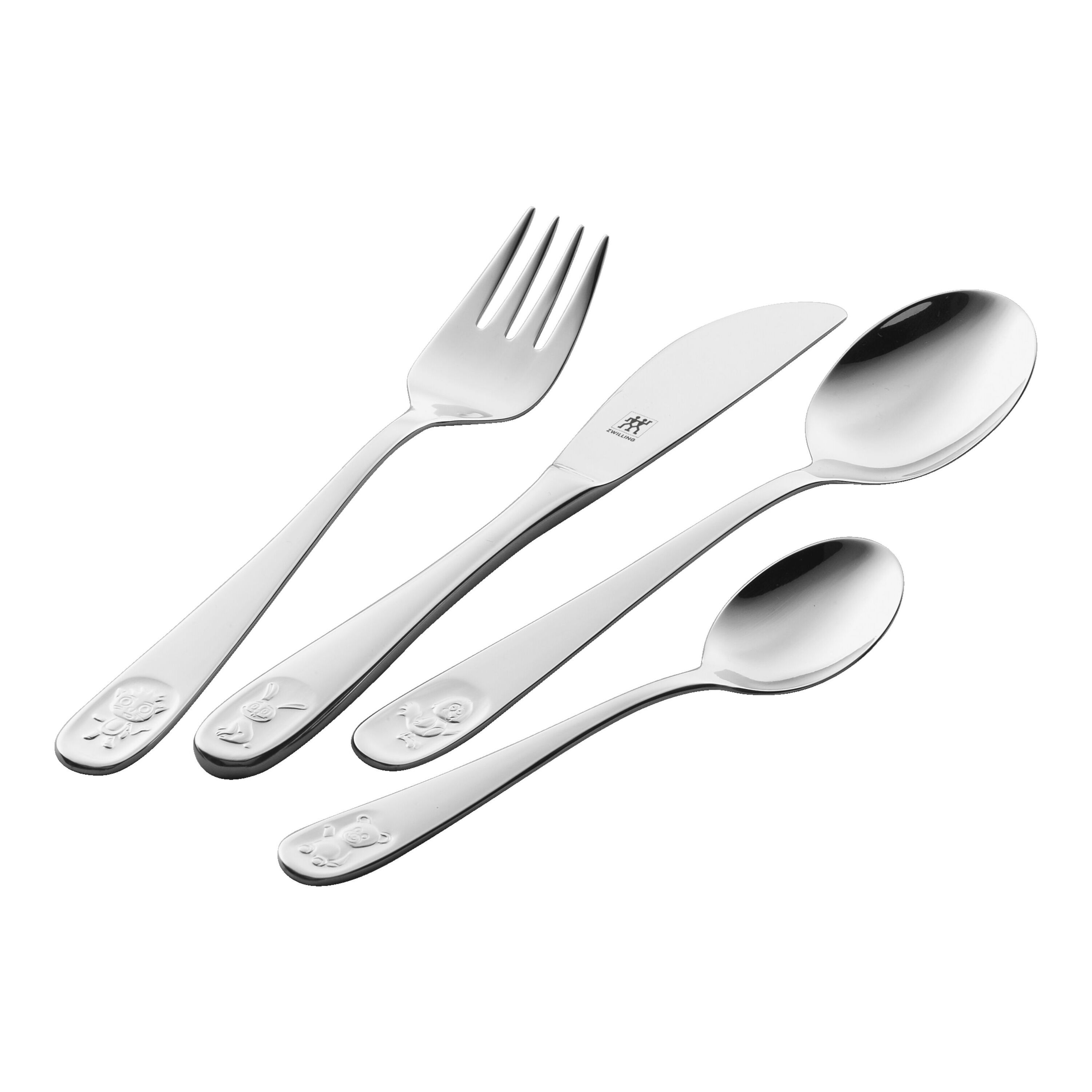 ZWILLING Bino Cubertería infantil 4-pzs, pulido