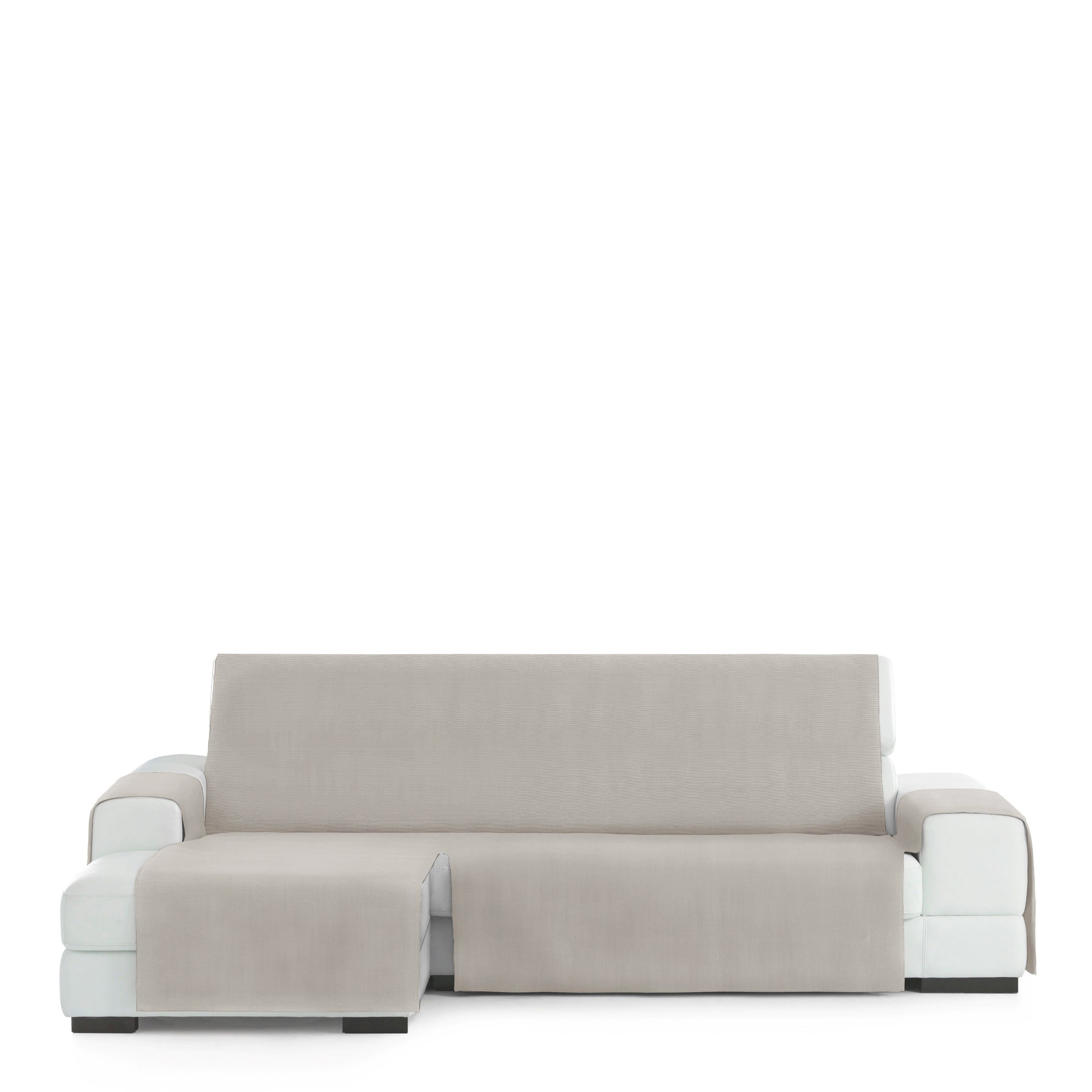 Funda de sofa chaisse longue m/3 levante izquierda (Mirando de frente) c/11 extra, Tamaño extra izquierda, 170x310x110cm, Fábricada en España