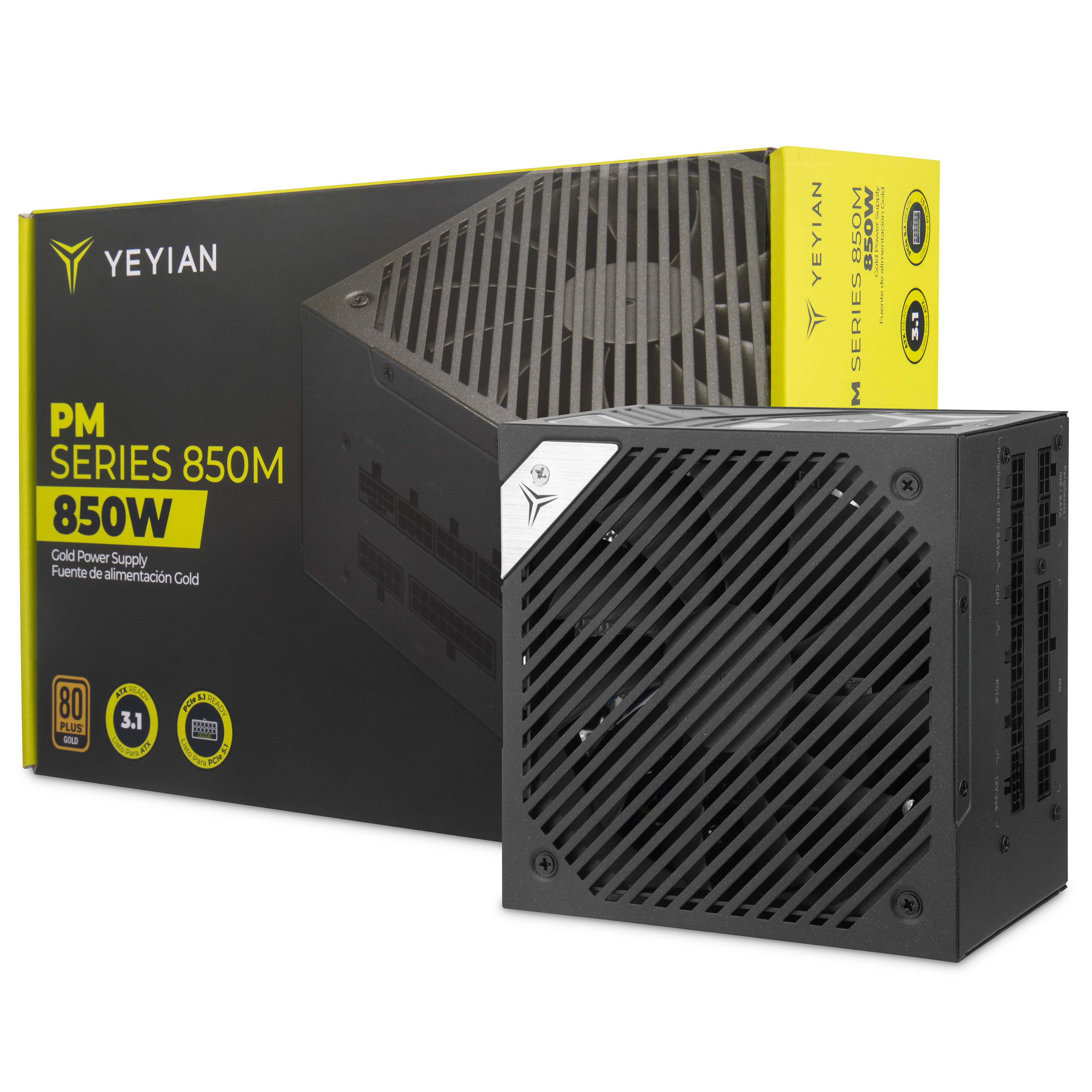 Fuente de Alimentación Yeyian  Orión 850W – 80 PLUS Gold | ATX 3.1 – PCIe 5.0