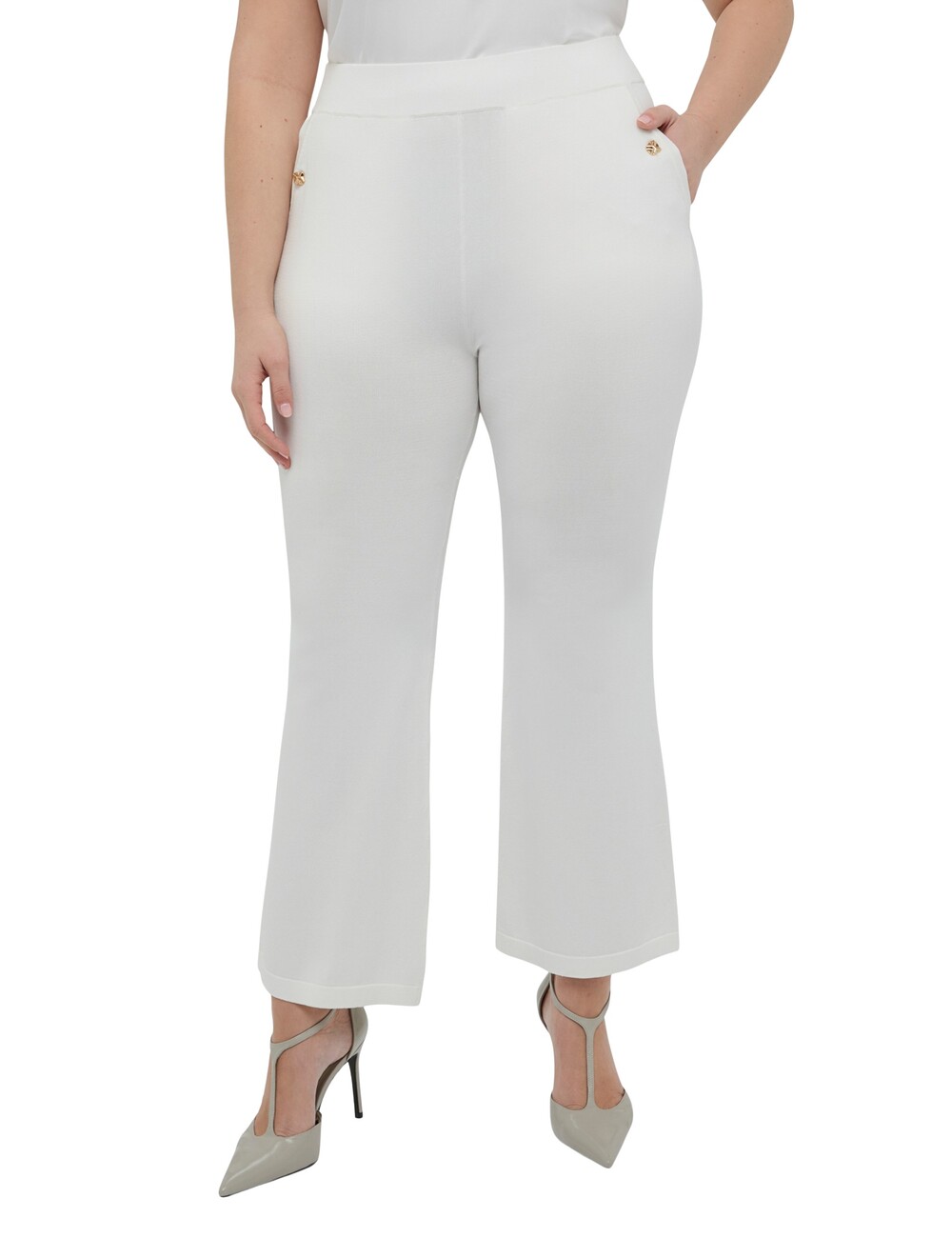 Fiorella Rubino - Pantalones Flare de punto