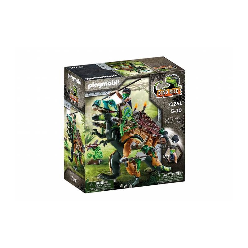 PLAYMOBIL DINO RISE 71261 T-REX - Figuras de Acción Militar - Aventuras Llenas de Acción