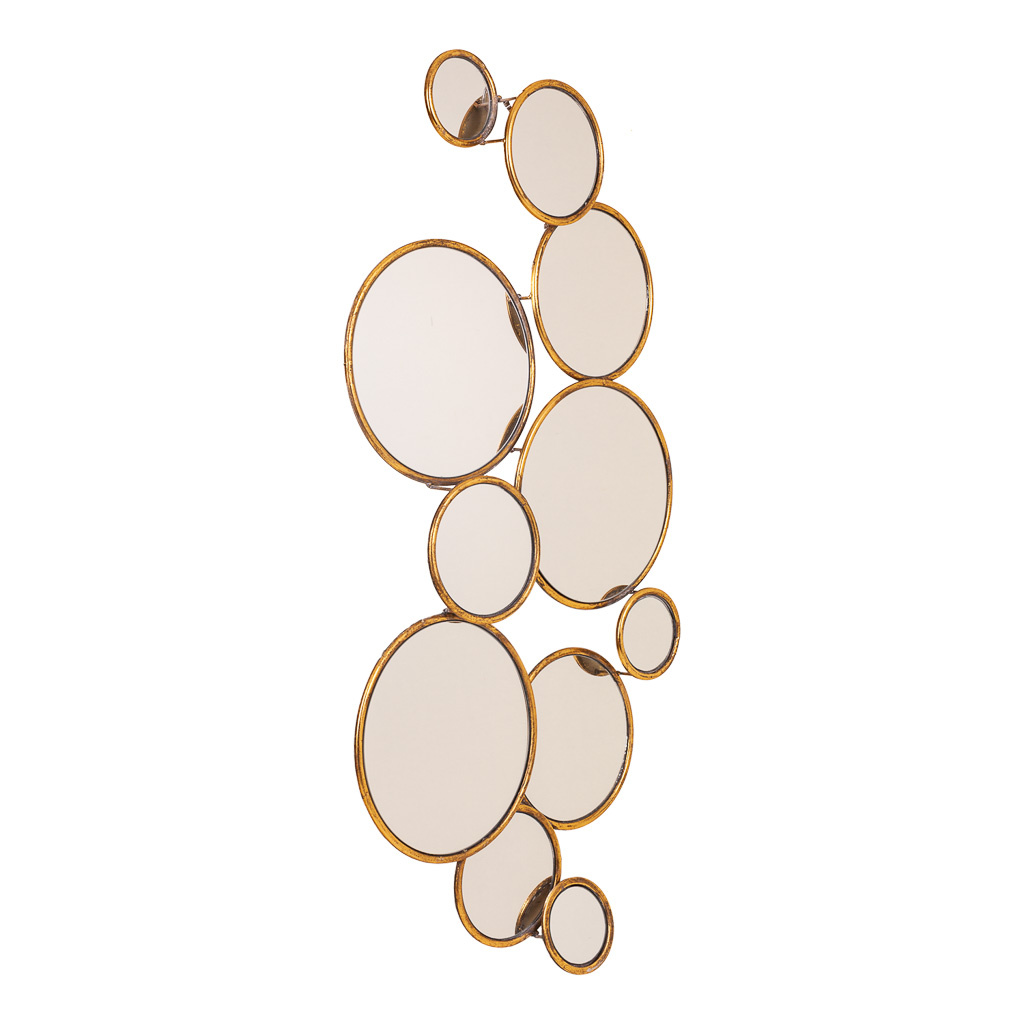 Wonderlust Deco - Espejo de metal dorado 46x5x101 Dorado 46x5x101h cm