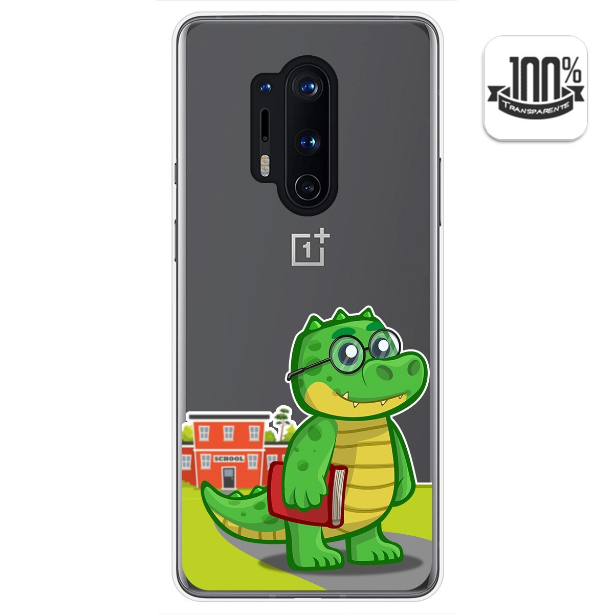 Tumundosmartphone Funda Gel Transparente Oneplus 8 Pro Diseño Coco