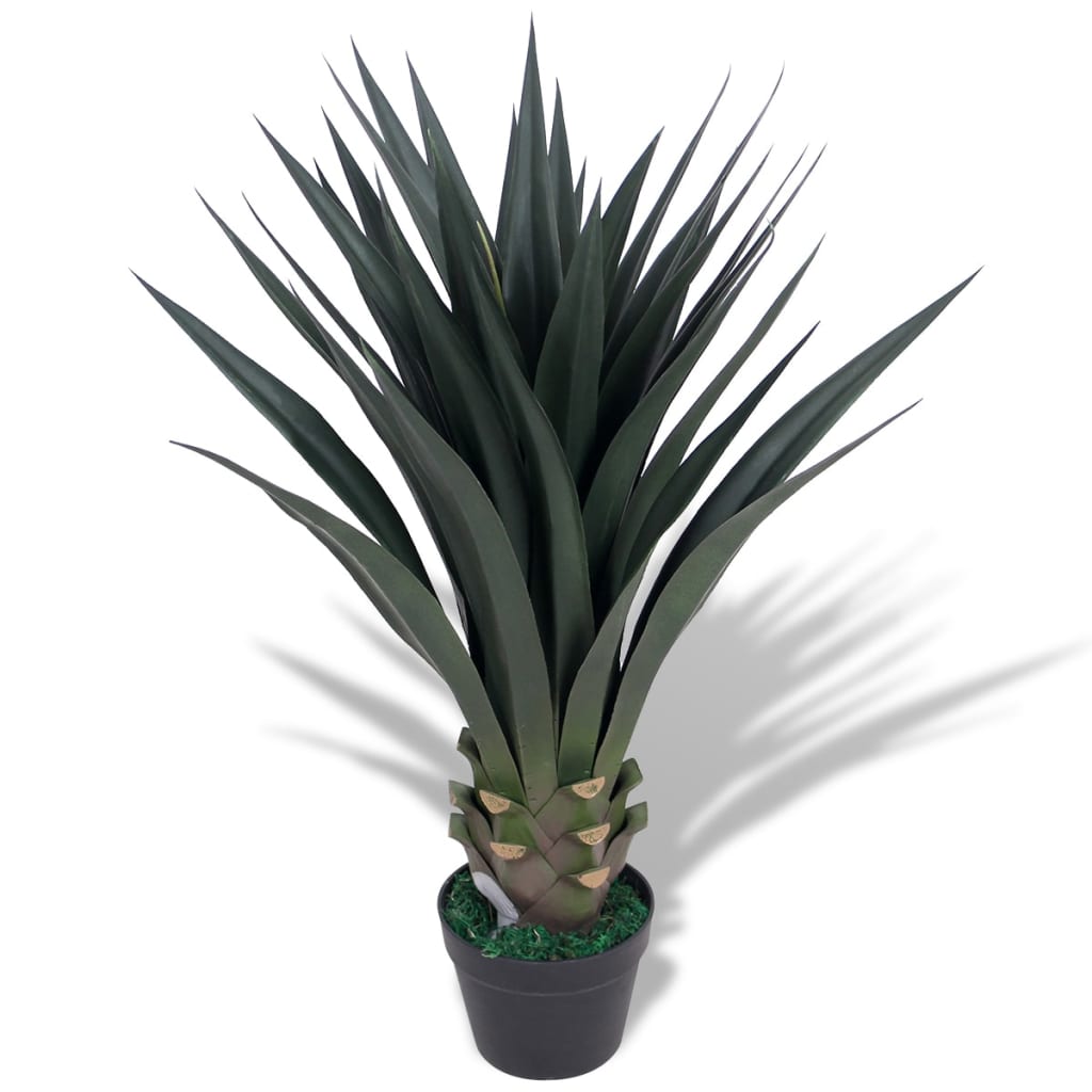 vidaXL Planta Artificial con Macetero Verde Maceta de Plástico Tipo Helecho/50 cm,  Helecho/60 cm,  Taro/45 cm y mas