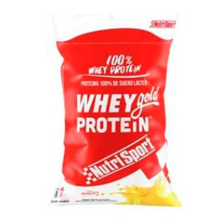 Nutrisport Whey Gold Protein Platano Bolsa 2Kg.