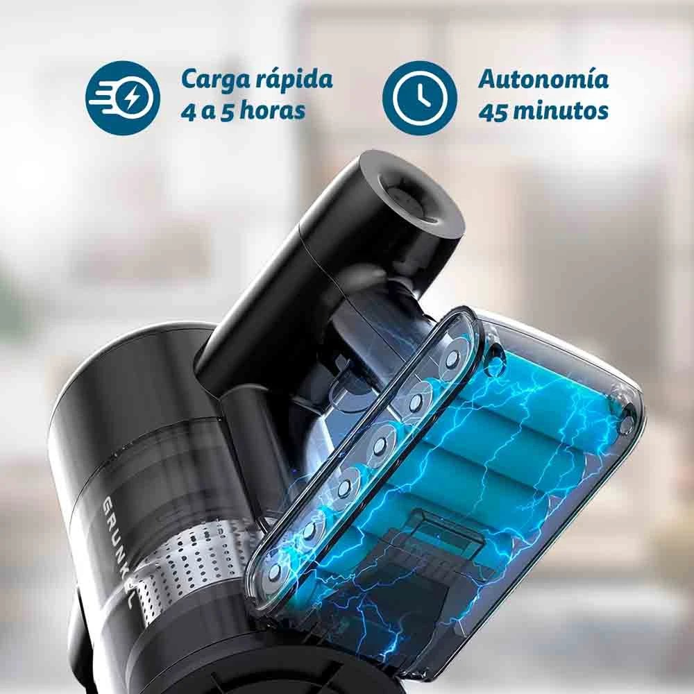 Aspirador Sin bolsa Grunkel ASP27KPA | 350W, 25,9V, 27KPA, Negro