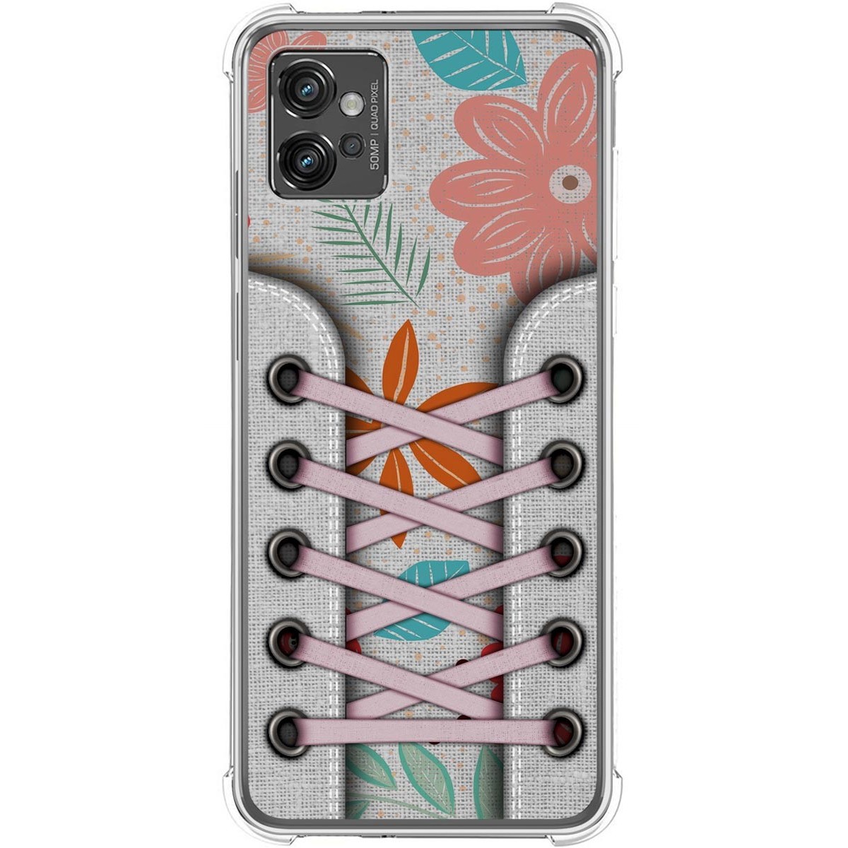 Funda Silicona Antigolpes para Motorola Moto G32 diseño Zapatillas 09 Dibujos