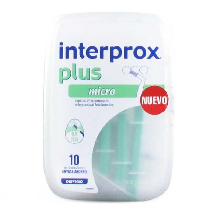 Dentaid Cepillos Interdentales Interprox Plus Micro 10uds - Limpieza Interdental Eficaz