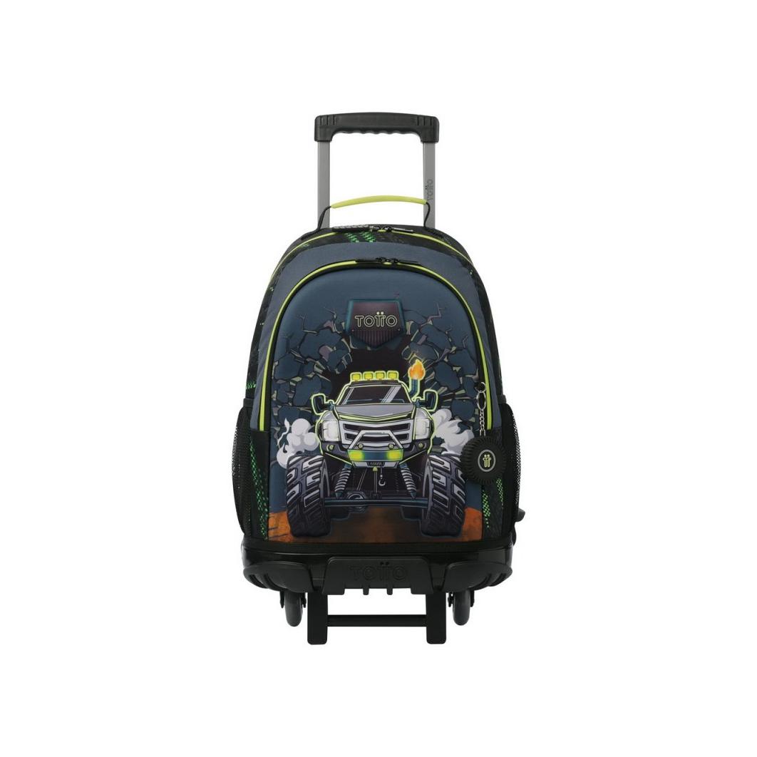 Mochila con ruedas Totto Monster Race L 47,5x33x20 cm.