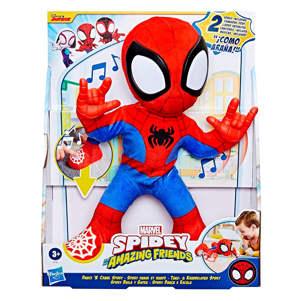 Figura Electrónica Spidey Canta y Gatea.