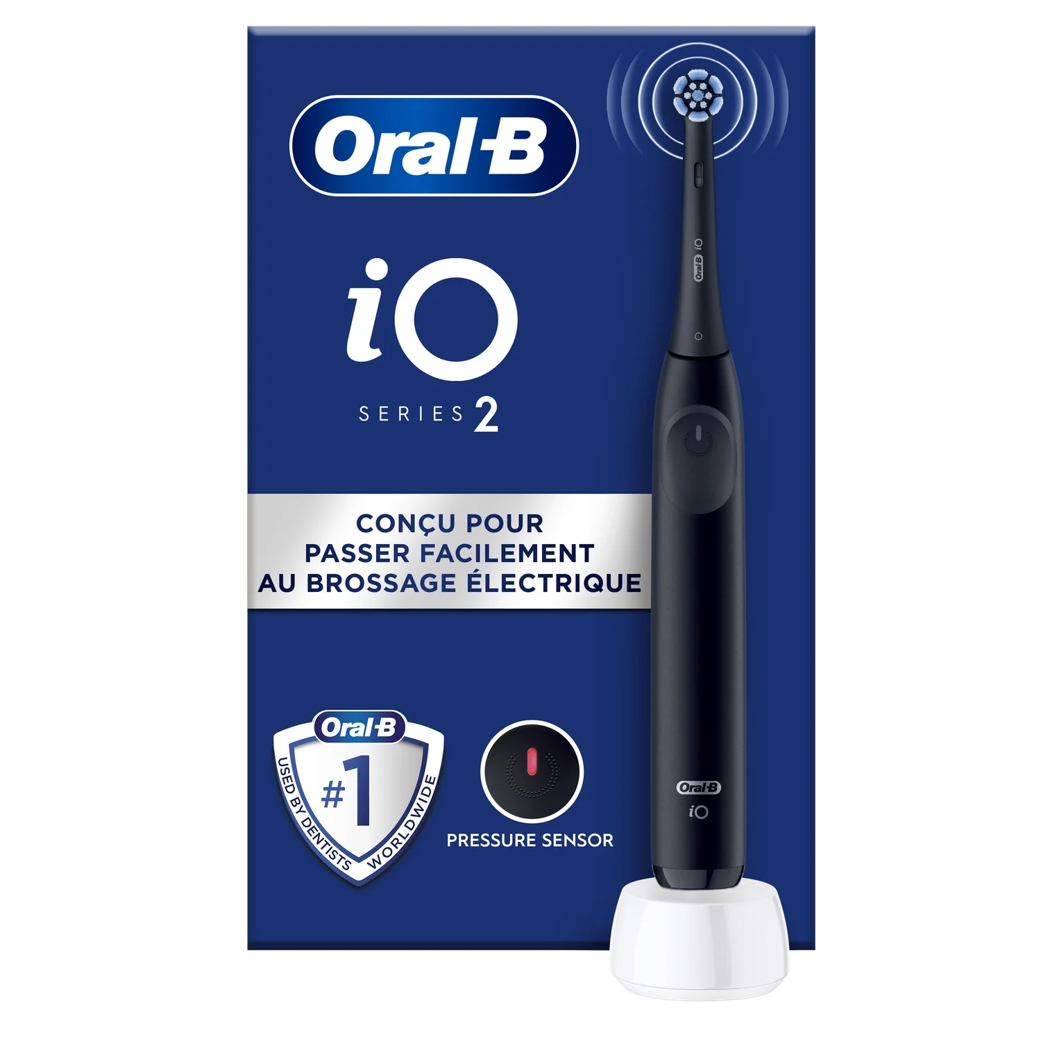 Oral-B iO Series 2 Cepillo de dientes eléctrico recargable color negro -blanco