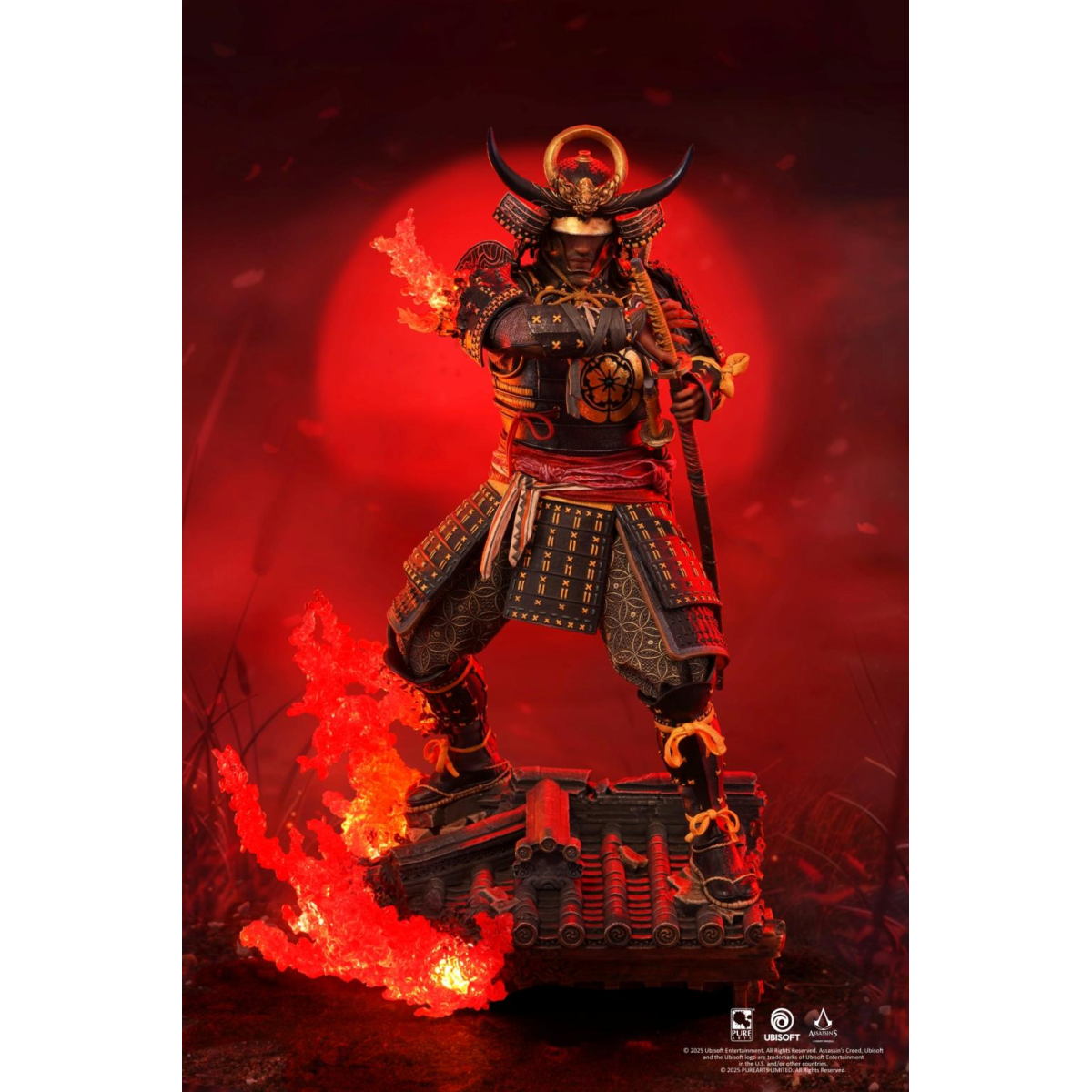 Figura Animus Yasuke Estatua Resina Escala 1/8 Assassin's Creed Shadows 27 cm