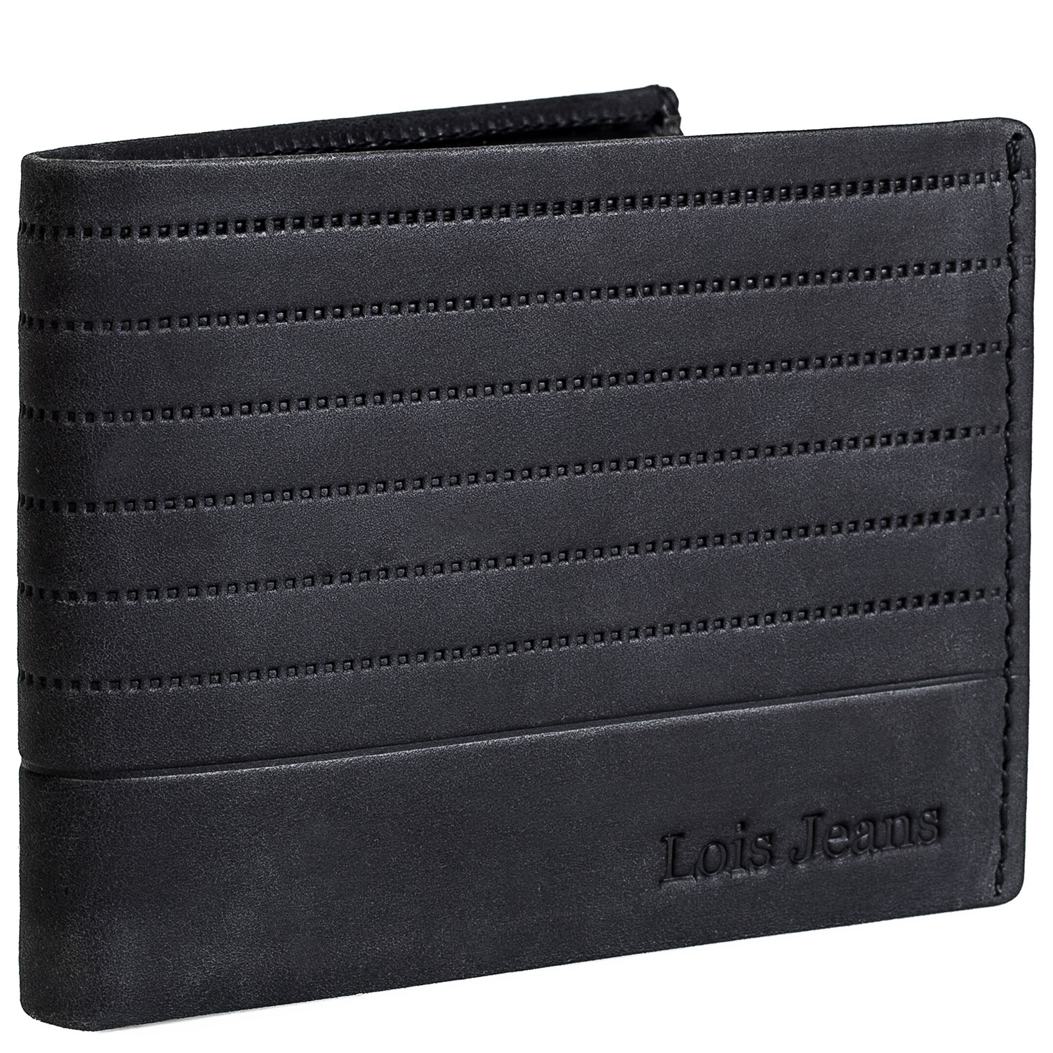 Carteras Para Hombre Piel - Cartera Hombre Marca Lois - Billeteras Para Hombre Con Compartimento Para Tarjetas - Monedero Hombre Piel Autentica Con Cremallera - Cartera Tarjetero Hombre RFID 202211