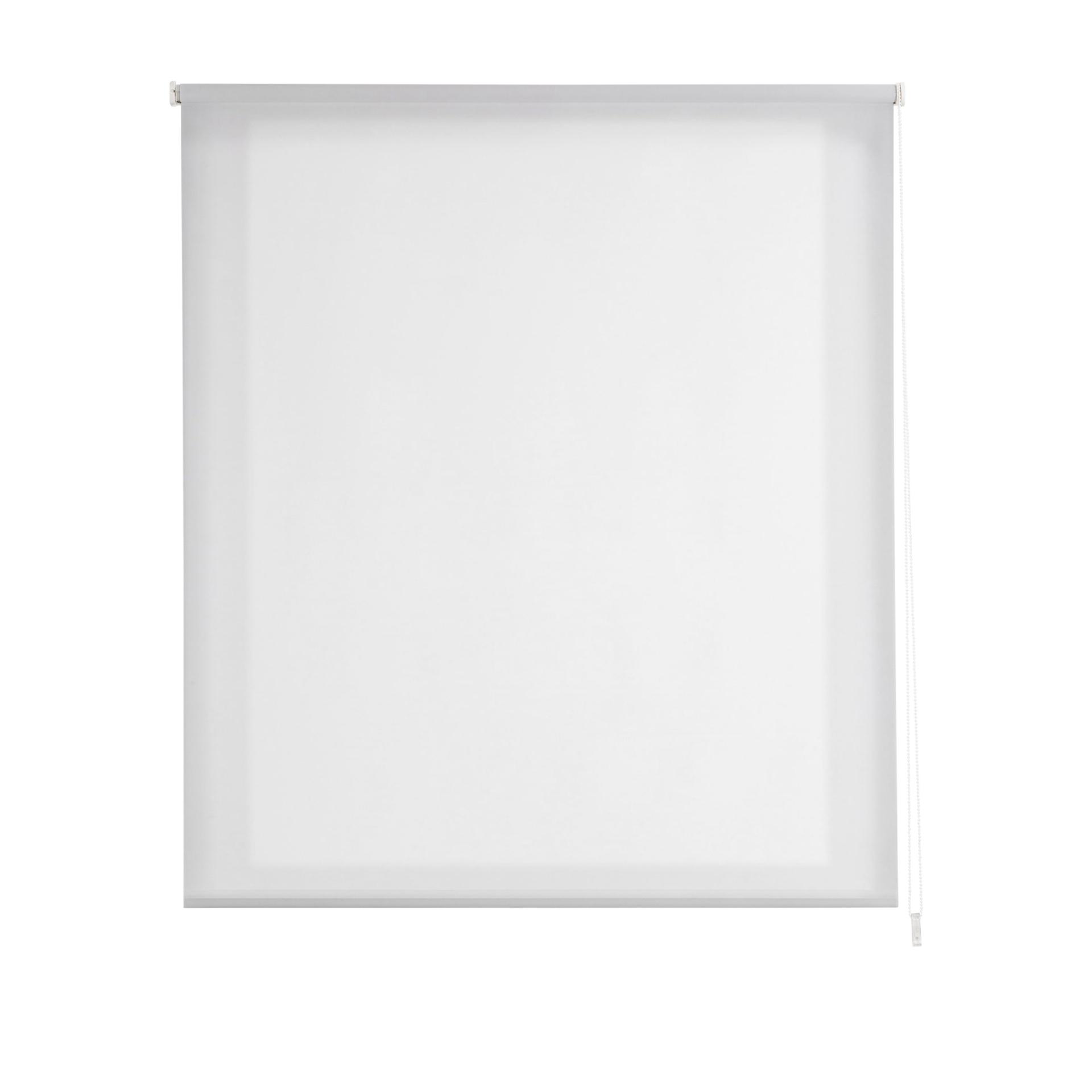 Estor Enrollable Estoralis Tecnico Screen 5% Apertura Blanco Roto - Estor para Ventanas y Puertas - Estor Translúcido Fácil Instalación Pared o Techo - Modelo STANNIS