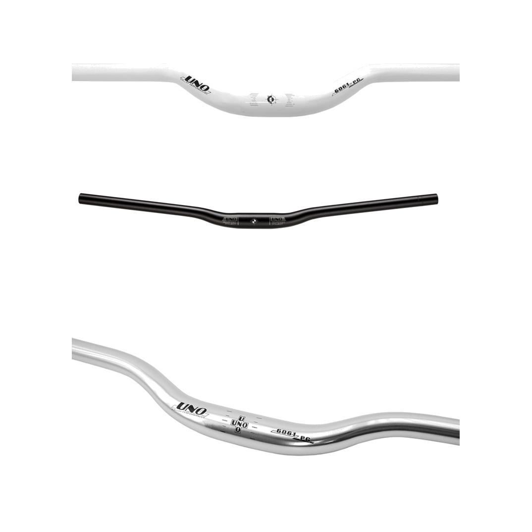Manillar Mtb Btt Centro Estriado 350G Bici 640Mm Uno 31,8 863BL