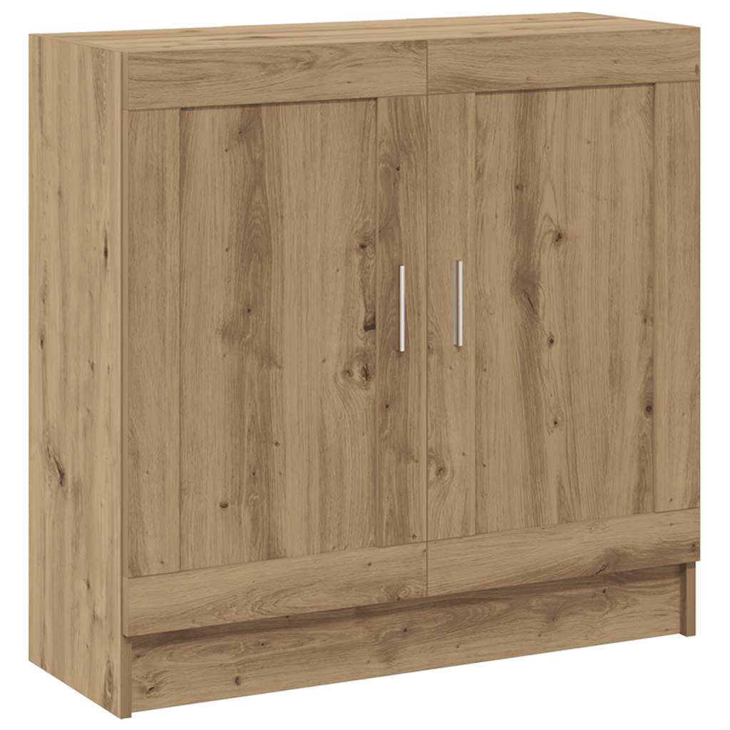 vidaXL Armario libros madera ingeniería roble artisan 82,5x30,5x80 cm