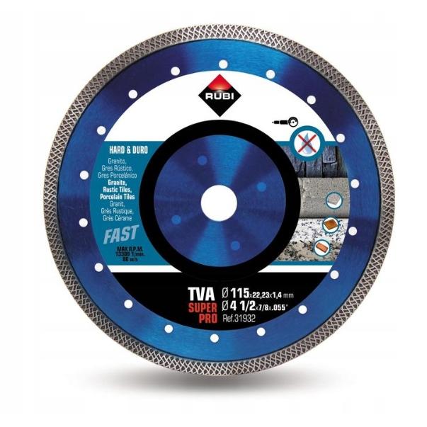 HOJA DE DIAMANTE PARA MATERIALES DUROS, LLANTA TURBO VIPE - RI 31934