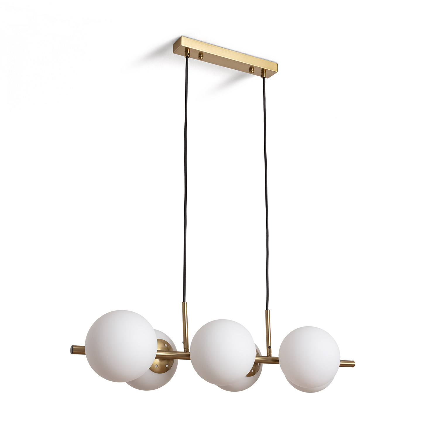 Ledkia Lámpara Colgante Metal 6 Focos ILUZZIA - Diseño Único y Elegante