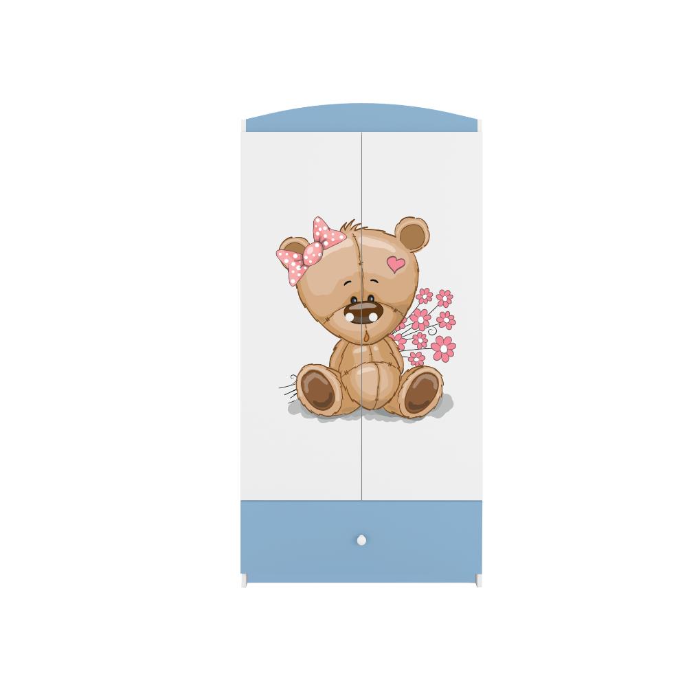 Roupeiro Kocot Kids BabyDreams Teddybear Flowers Blue