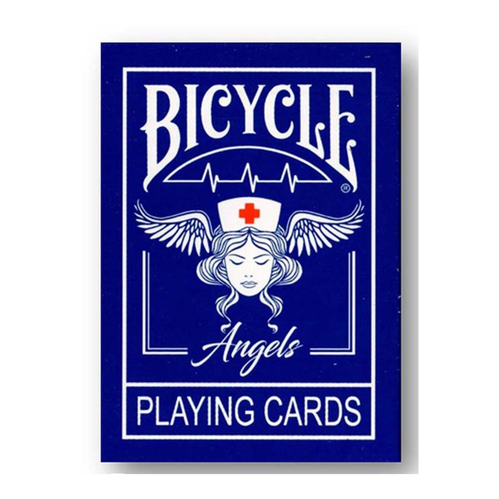 Cartamundi Bicycle USPCC Baraja poker Ángeles Angels Homenaje al personal sanitario médicos enfermeras hospital Magos Trucos Ilusionismo Cartas Magia Adultos Colección Coleccionable Jugar Cartas Juego mesa Regalo ideal Espectáculo Escenario